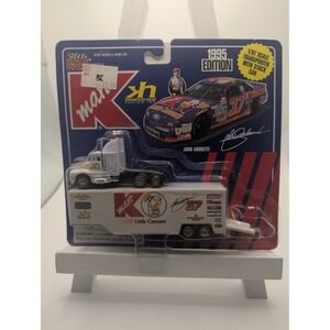 Racing Champions Diecast 1/87 White John Andretti #37 Kmart Transporter
